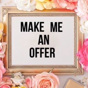 Open to Reasonable Offers 🤗